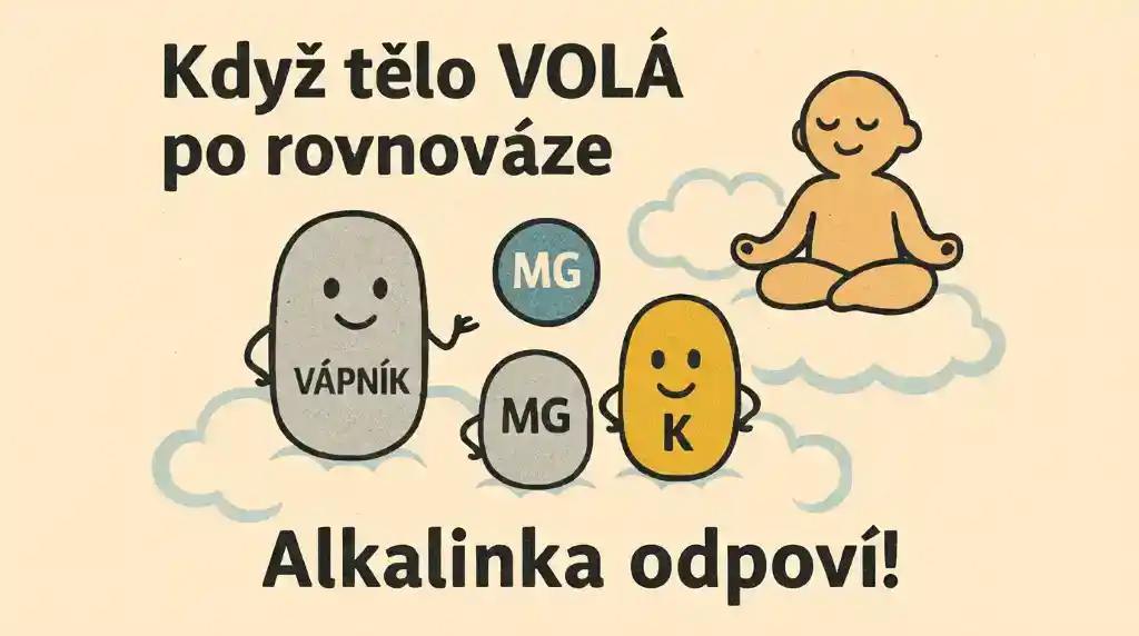 Tělo volá o pomoc Alkalinka odpoví